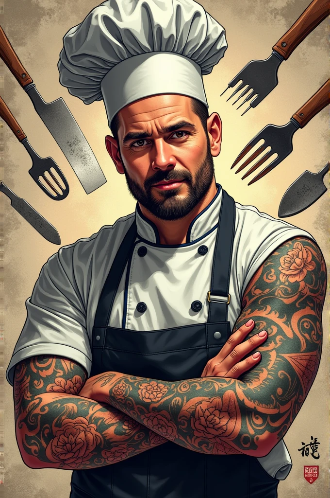 Chef tattoo ideas