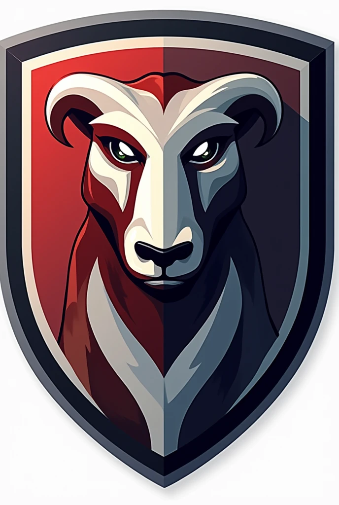 2D Soccer Team Shield Logo