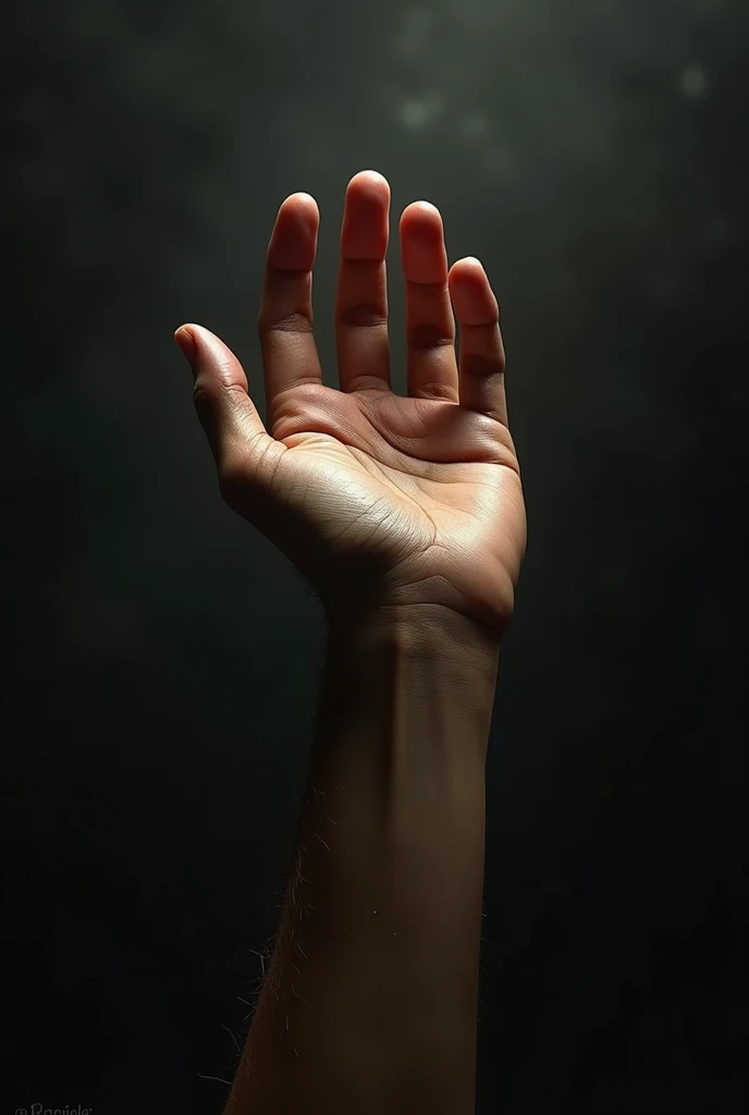 Hand up