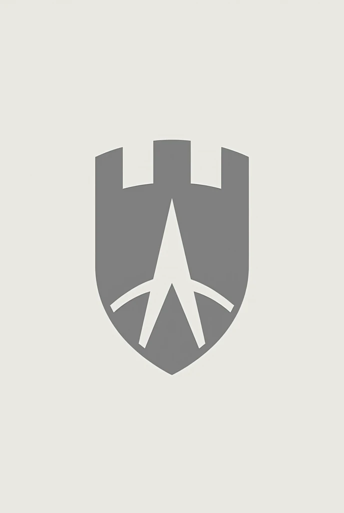 2D Logo Soccer Team Shield Tower