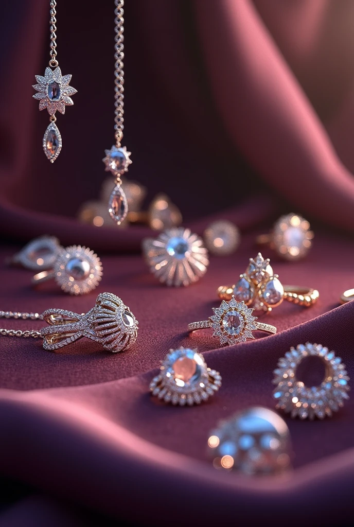 gems and jewellery and name written Trueline jewellery