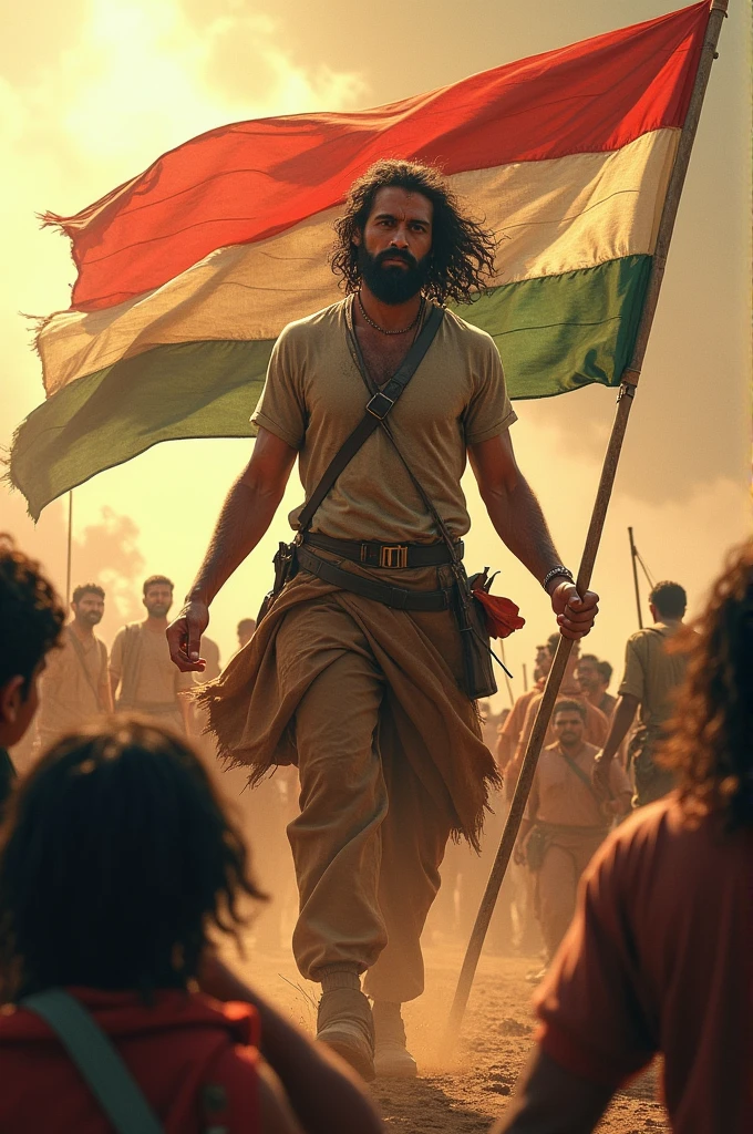 Freedom Fighter 1: Friends, we have been suffering the atrocities of the British for a long time. Now the time has come that we stand against them.