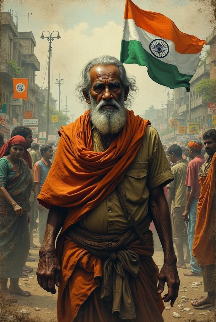 Styre image of independence day due to dr residence rape in Bengal there are 78 year of independence but we are not yet independent draw image