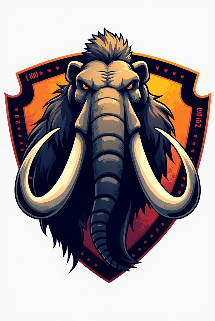 2D Logo, Soccer Team Mammoth Futsal Shield