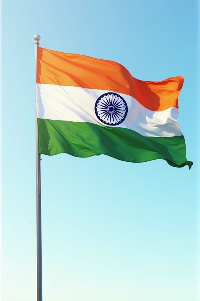 Make a indian tricolour Flag