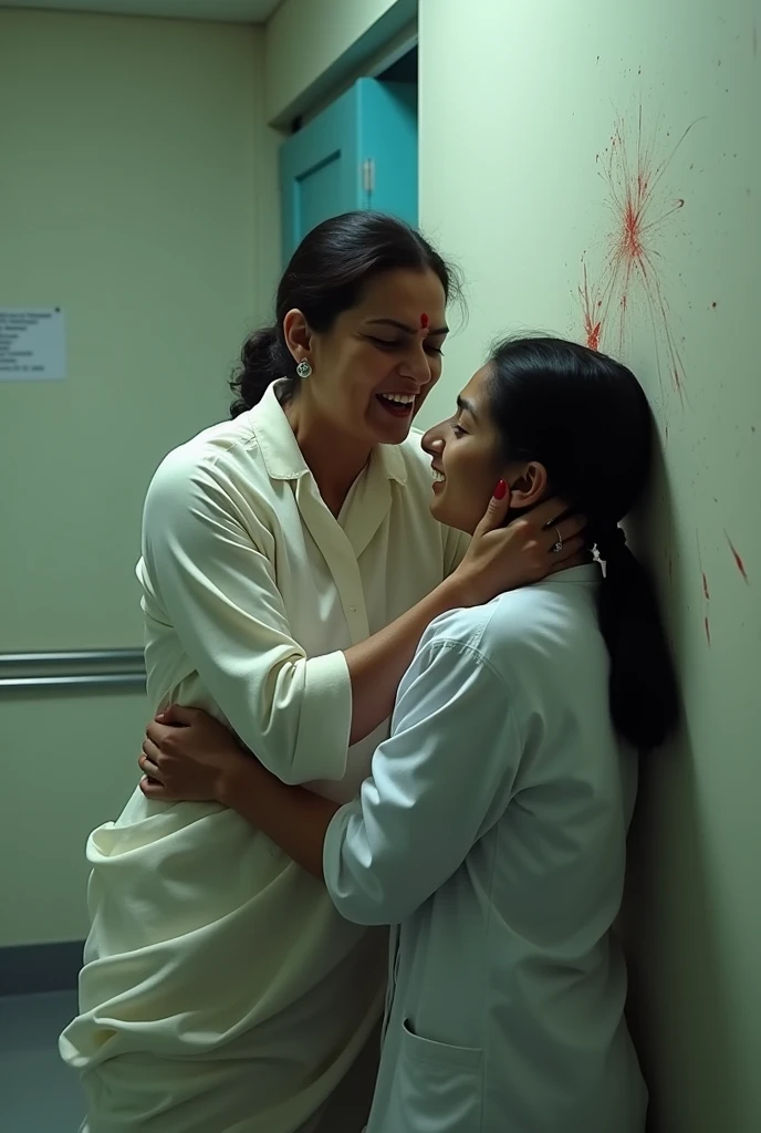 Mamta banarjee bengal chief minister choking female doctor against a wall
