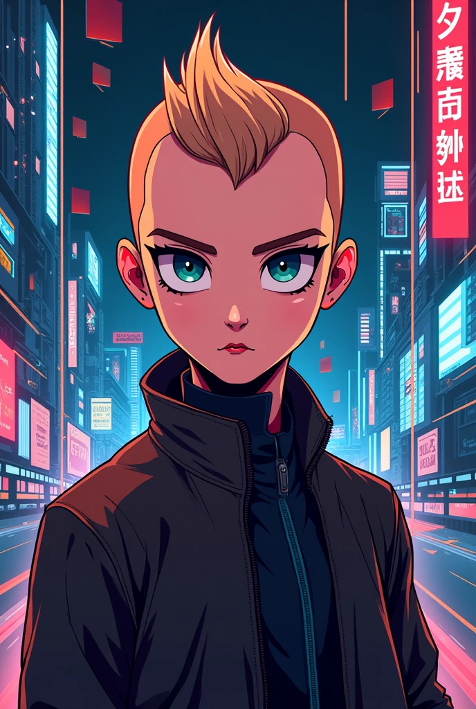 Madajista Buzz cut pin page