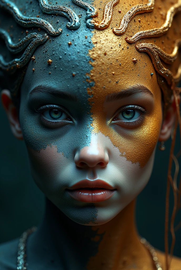 I am the face of different races and eyes of piercing pride, real-time white and dark that carries memories of all the dimensions it has visited. The threads of time become more noticeable each time., The message I want to give is that if dimensions exist , the style is my real , 48k rules of thirds shadows for more volume finishes in photoshop a lot of difference in shots