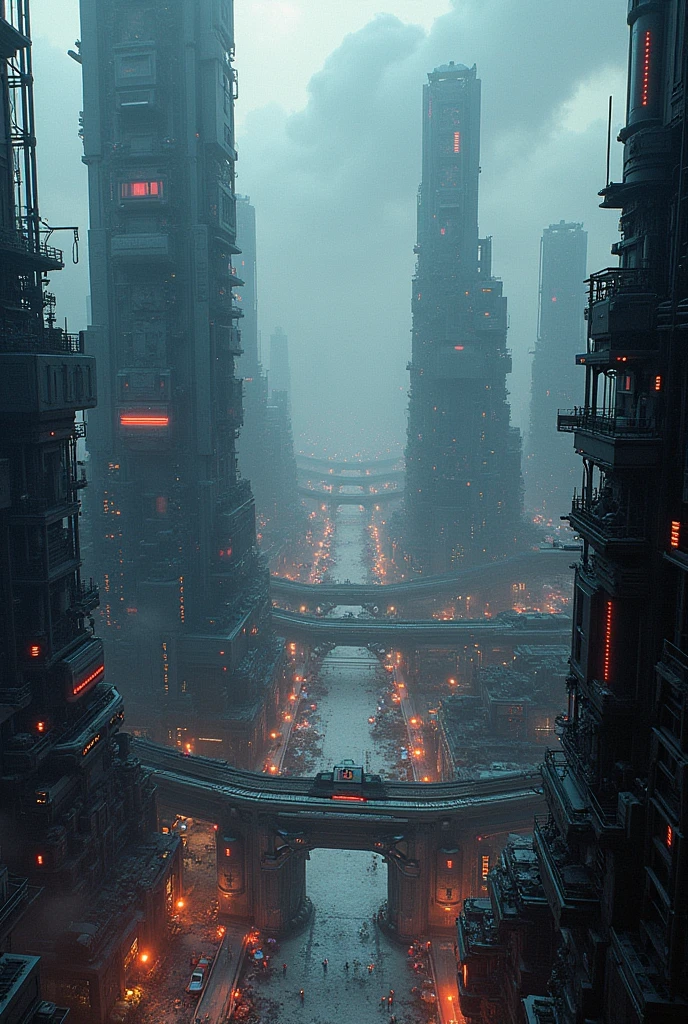 Design a CyberPunk-style map.
This should be a literal map.