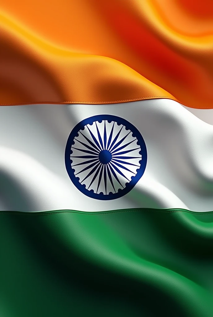 Mohit font name print on Indian flag with italic bold fonts
