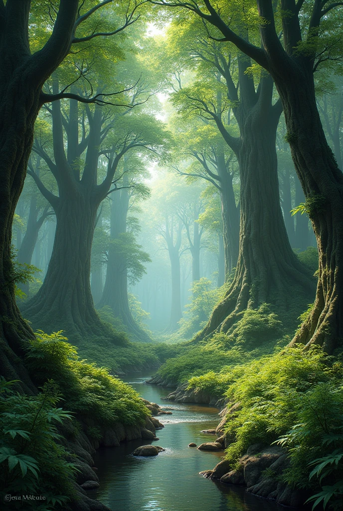 A deep forest 