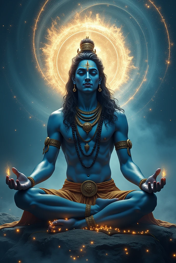 ॐ with shiv bhagwan