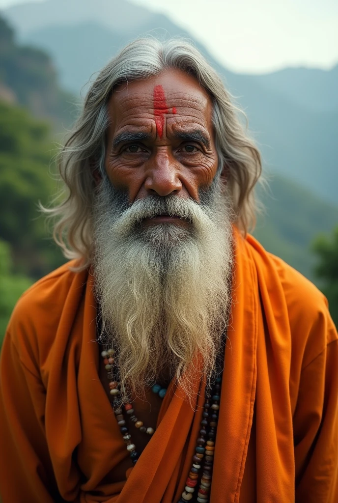 Indian sadhu 