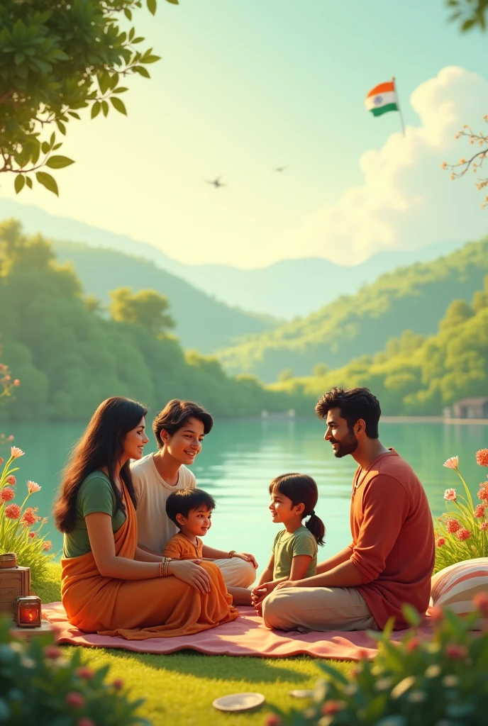 Happy independence day chill mood Bandha family