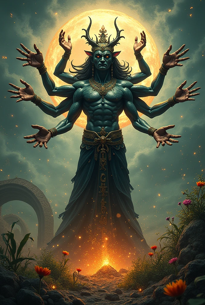 RAVANA with herbs