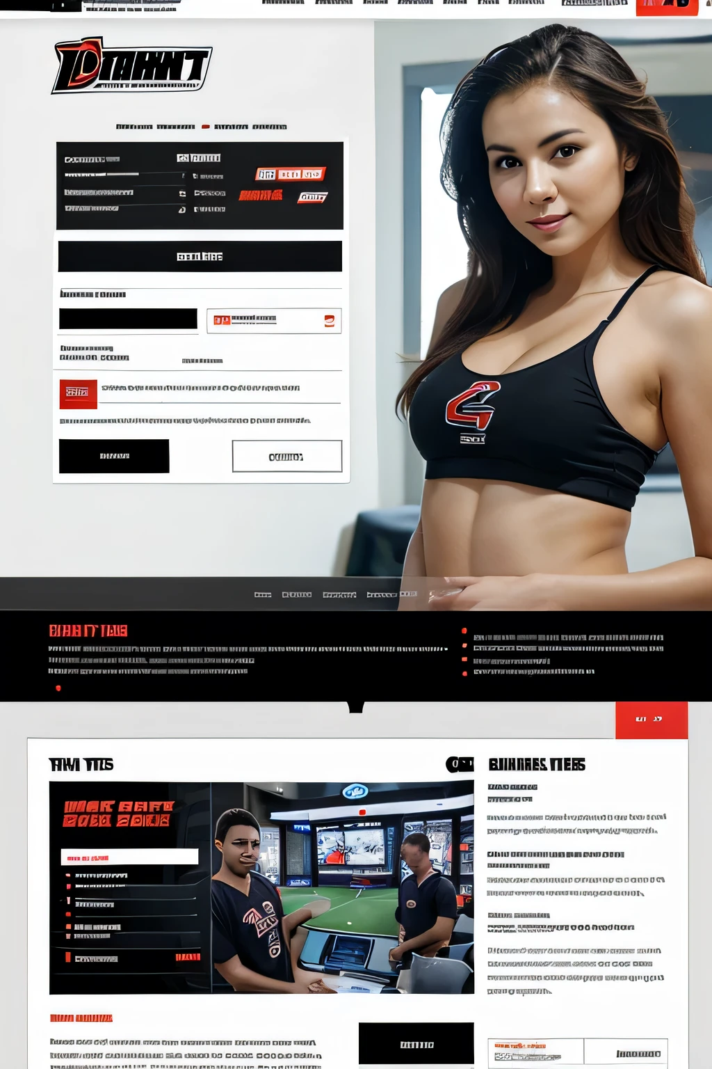Generate 10 Front End design options for a sports betting website