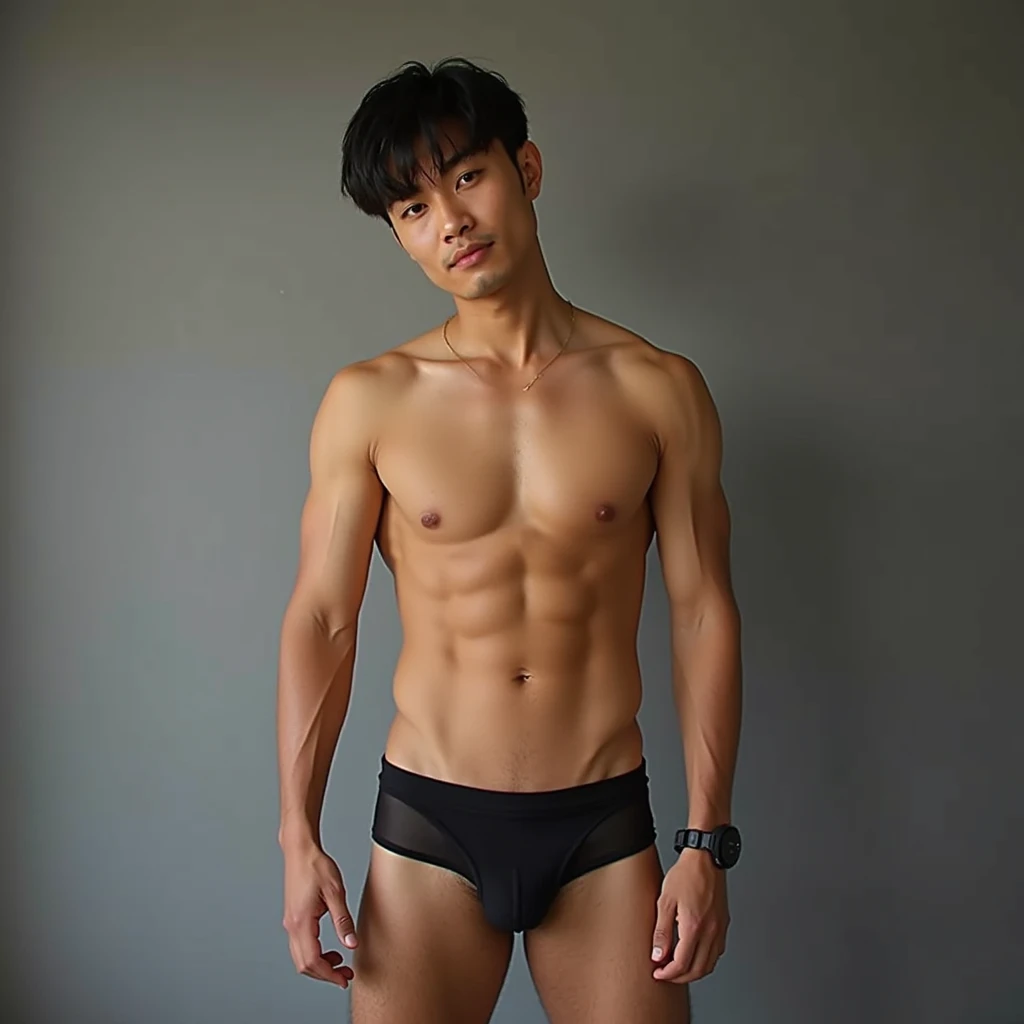 Fully naked asian guy men