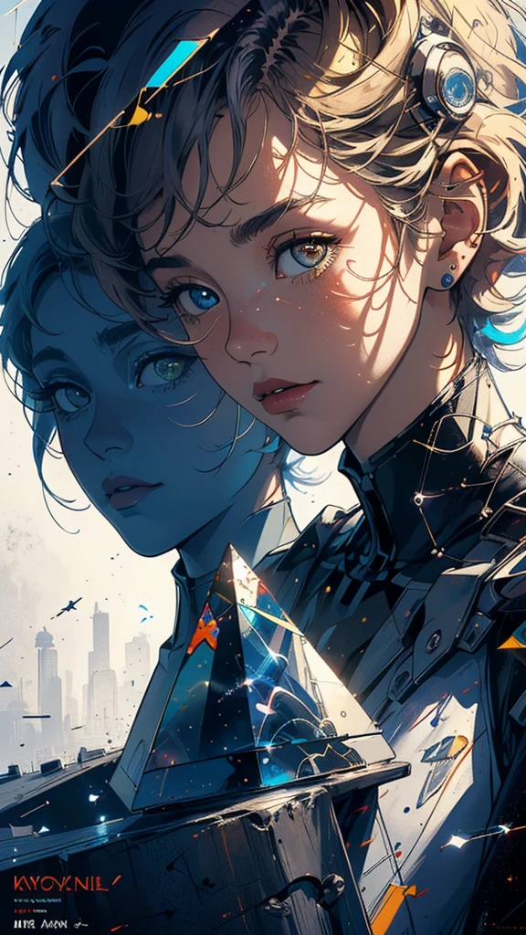 (((masterpiece, highest quality))),(((solo:1.2))),(((1girl:1.2))),32k wallpaper, very detailed, poster, vintage science fiction,(((((geometric cinematic movie poster))))), (bauhaus), shape,(((abstract))),(mid century modern),movie poster,(((((portfolio))))),(((((Close-up))))),(((((bust up))))),((((more various angle)))),(((highlight))),Vast landscape,((((heterochromia)))),(((complete. detailed face))),(((Extremely talented))),(((most complecated machine))),((Overall colorfully)),(((((Absolutely no background))))),(((spiritual)))