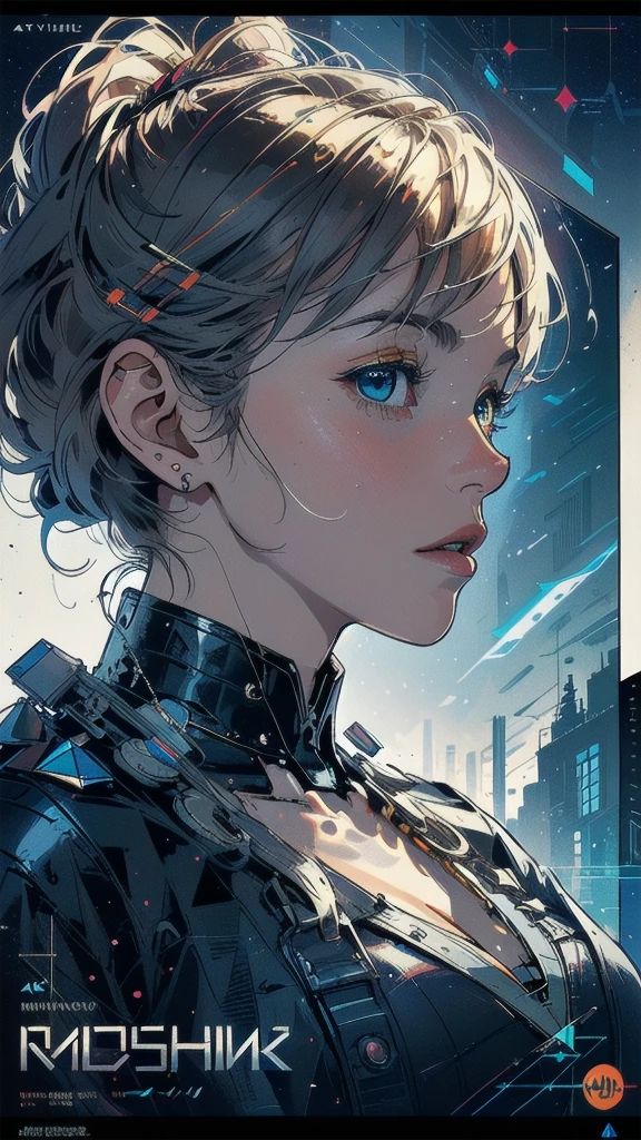 (((masterpiece, highest quality))),(((solo:1.2))),(((1girl:1.2))),32k wallpaper, very detailed, poster, vintage science fiction,(((((geometric cinematic movie poster))))), ((((bauhaus)))),(((abstract))),((((mid century modern)))),(((((portfolio))))),(((((Close-up))))),(((((bust up))))),((((more various angle)))),(((highlight))),(((complete. detailed face))),(((Extremely talented))),(((most complecated machine))),(((Overall colorfully))),((((((Absolutely simple background)))))),(((((detailed futuristic machine))))),(((Cleavage))),(((marvel super heroes))),(((rainbow color scheme)))