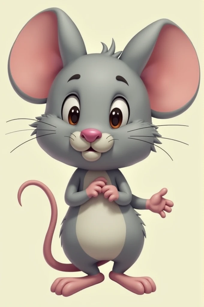 Max the Mouse*

- Age: 5
- Personality: Timid, thoughtful, and a bit of a worrier
- Appearance: Soft gray fur, big round ears, and a tiny pink nose
- Special trait: Very clever and resourceful