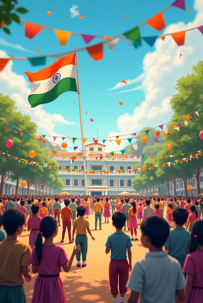 Sumitra Paras Public School wishes all a happy independence day