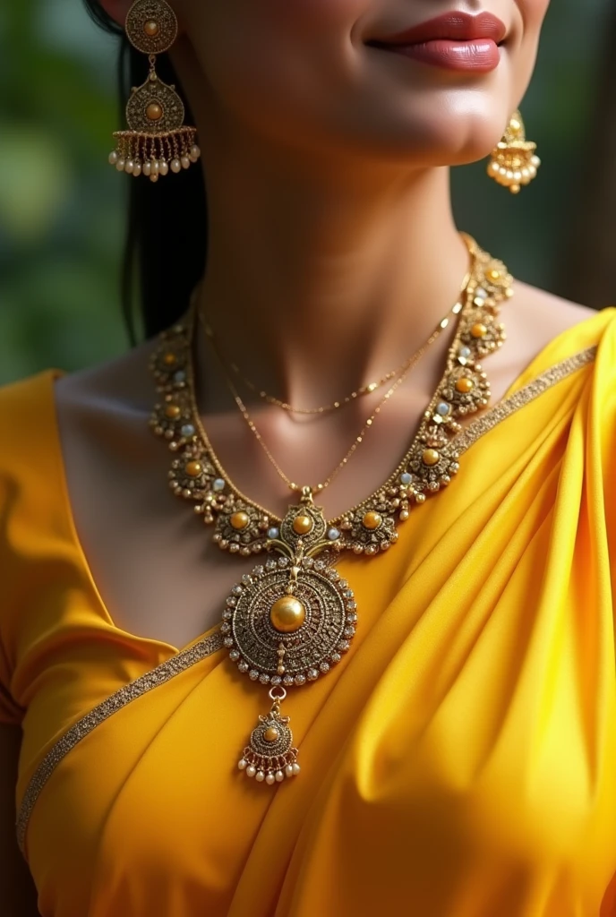 yellow mangalsutra