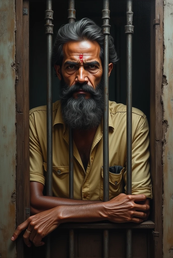 Indian patriot in jail