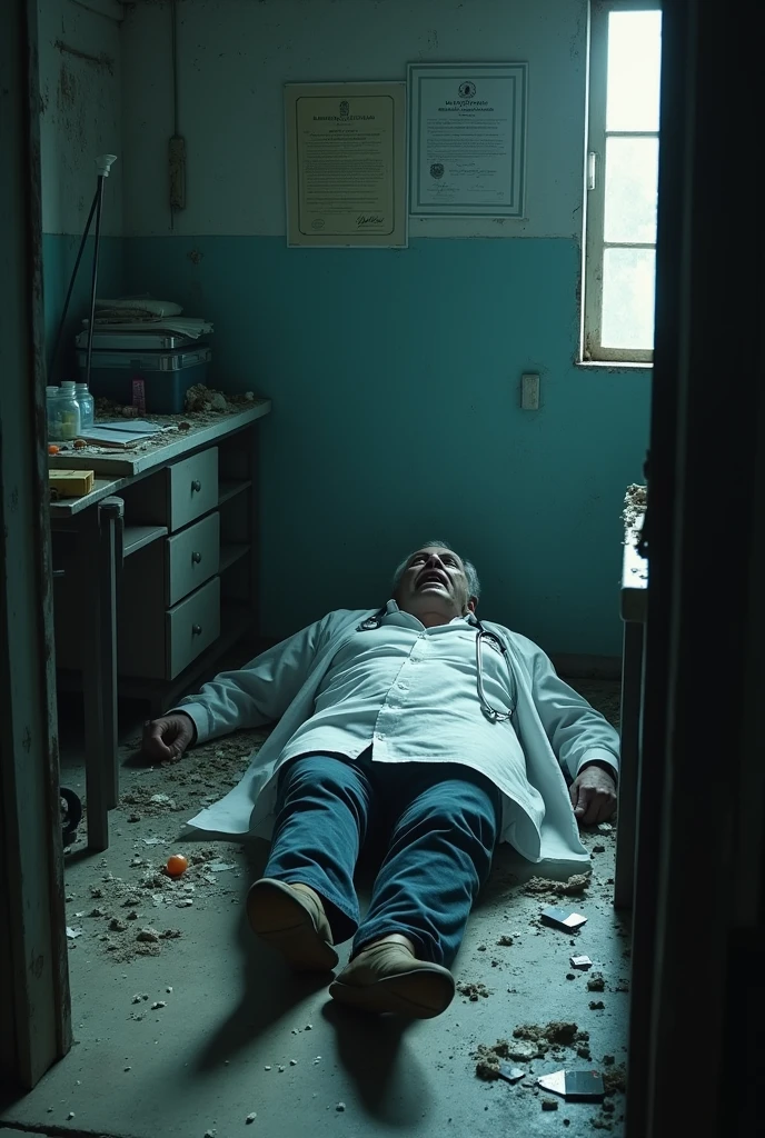 Create an images based on the incident of a doctor's murder in Kolkata recently