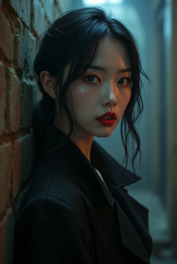 Asian vampire man