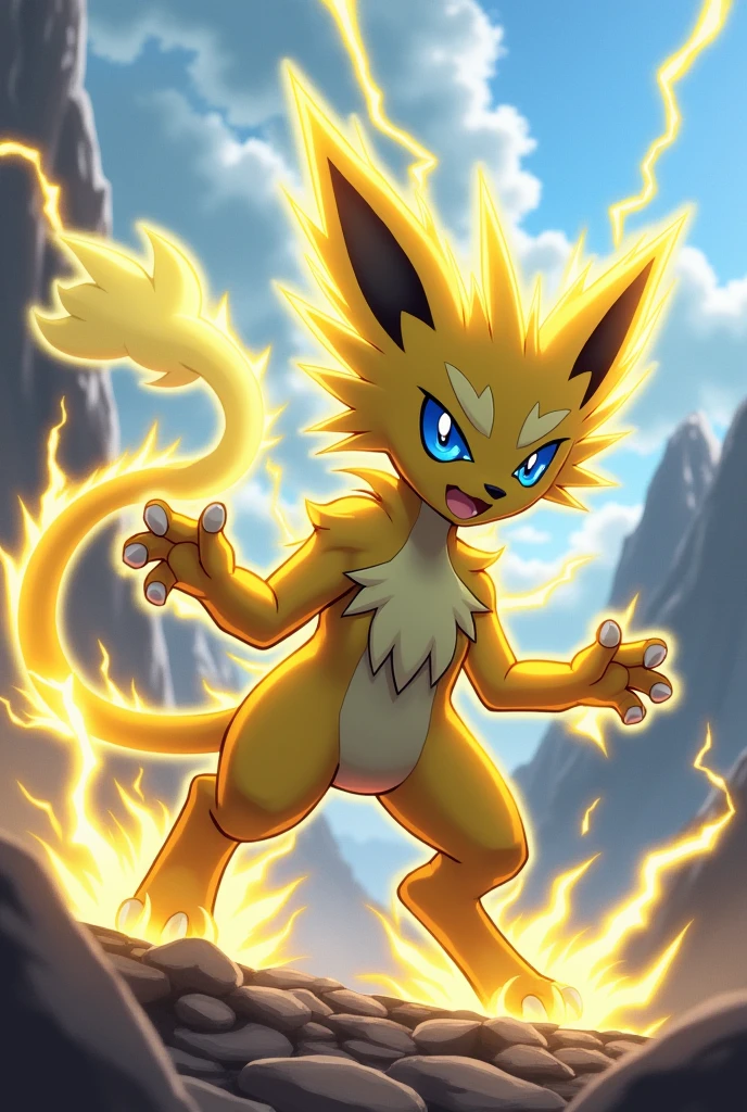 pokemon Zeraora yellow