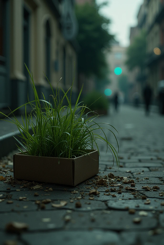 a box of weeds next to a dead body shot by the police