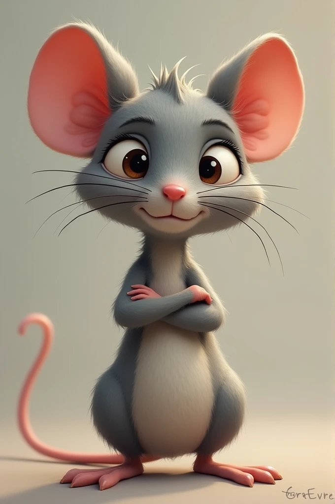 Max the Mouse*
- Age: 5
- Personality: Timid, thoughtful, and a bit of a worrier
- Appearance: Soft gray fur, big round ears, and a tiny pink nose
- Special trait: Very clever and resourceful
