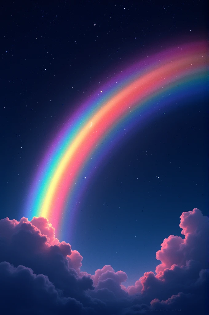 Night rainbow