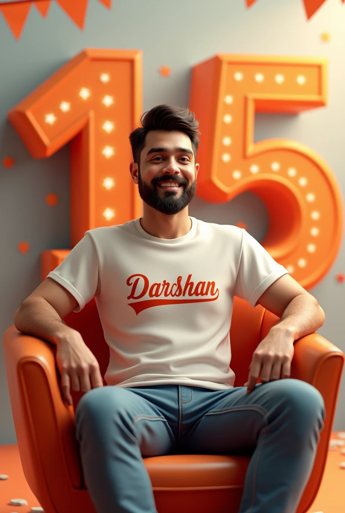 Hello friends, if you also want 15 August 3D Letter Name with a adult boy sitting on a chair and having name darshan on shirt. Ai Photo Editing Bing Image Creator Prompt, then you have come to the right place. In today’s article, we will teach you all how to edit 15 August Ai photo absolutely free. It is very easy to edit such a photo. You can edit [D]