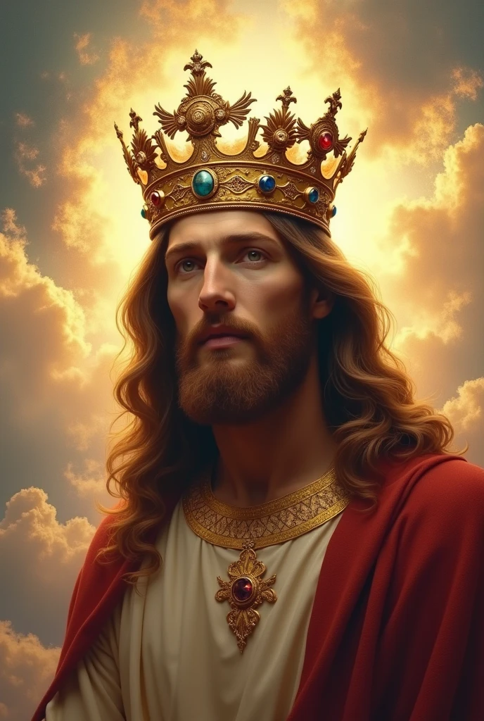 Jesus Crowned with many crowns