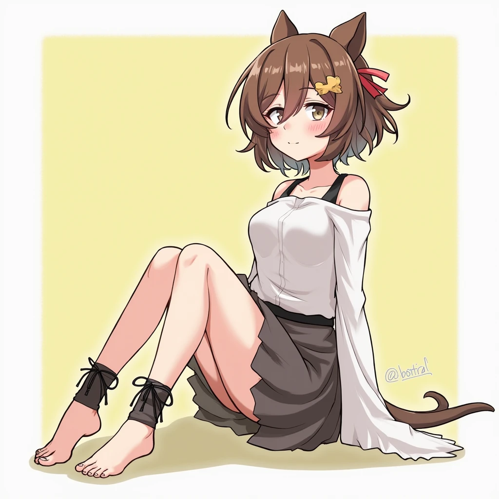 Anime, Hogtied, Barefoot