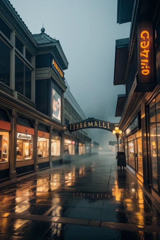 best quality, high quality, ultra quality, 8k, masterpiece, detailed, extremely detailed, insanely detailed, ultra detailed, ultra highres ,exquisite,
lifelike Images,cinematic experience,UHD picture,Realistic,photorealistic,hyperrealistic,vivid,RAW photo,shot by DSLR, creepy mall, ghost mall, In a foggy night, mall surrounded by fog, fog, nighttime, (white fog:1.2), scary, mysterious fog, foggy scenery.  