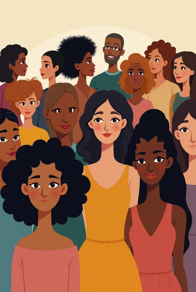 Everyone is beautiful, handsome, smart.
