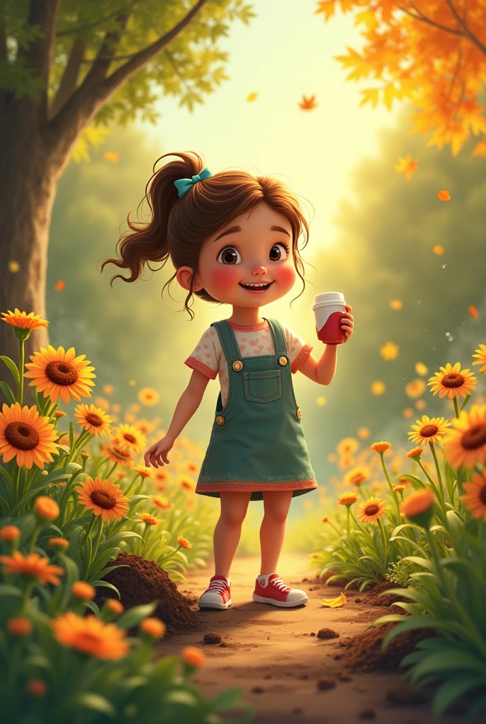 child planted seeds, and soon, blooms burst forth. Summer sunshine warmed her skin, and Emma laughed with children playing in the sprinklers. As autumn returned, Emma savored the cozy atmosphere, knowing each season brought its own beauty and wonder."