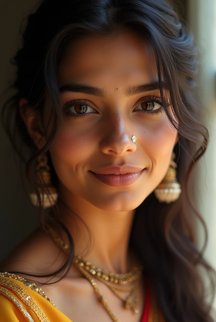 (photorealism:1.2), beautiful indian  aged 16