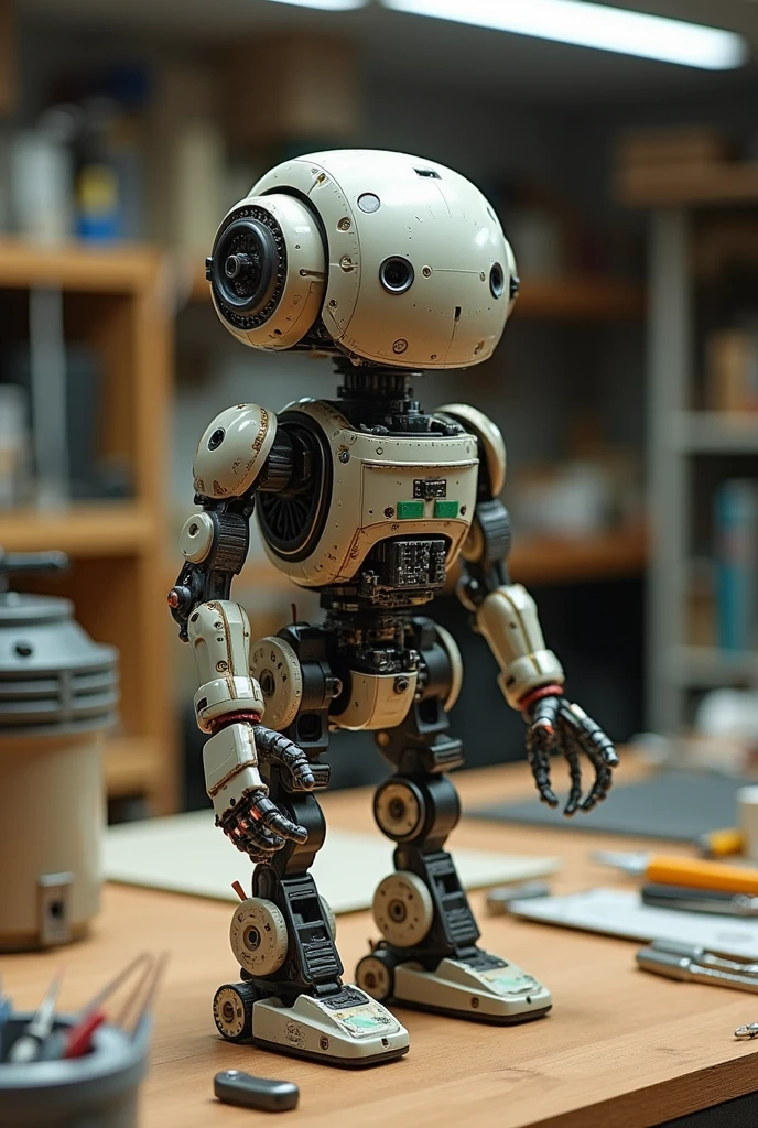 The process of making a small robot