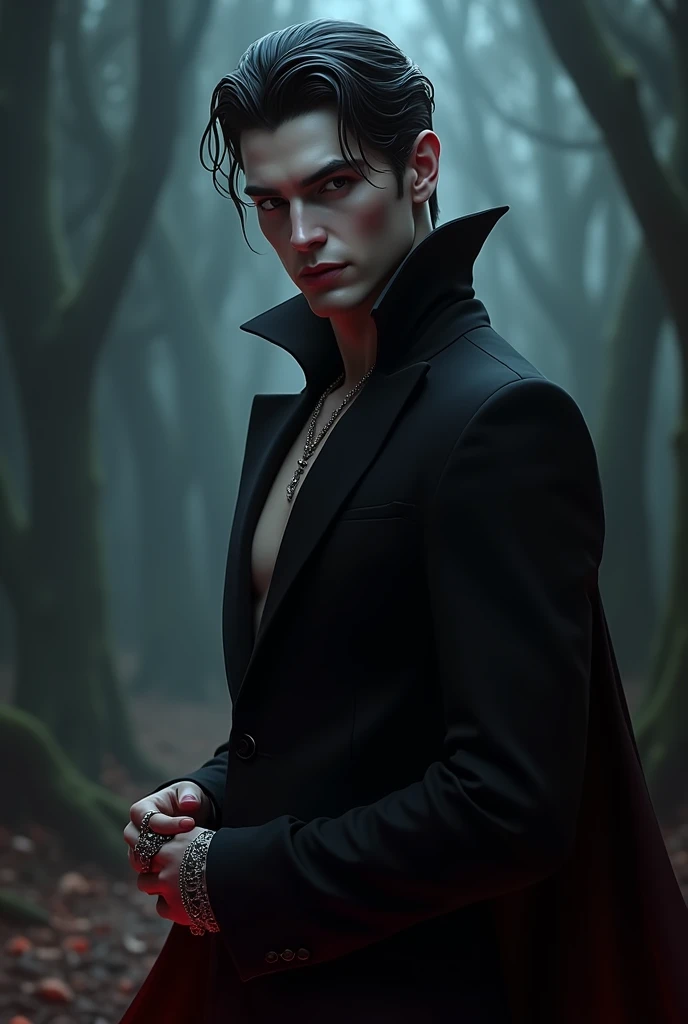 Sexy male vampire