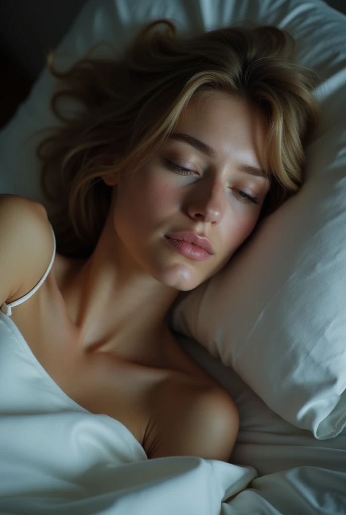 Teen girl very sexy sleeping in boy