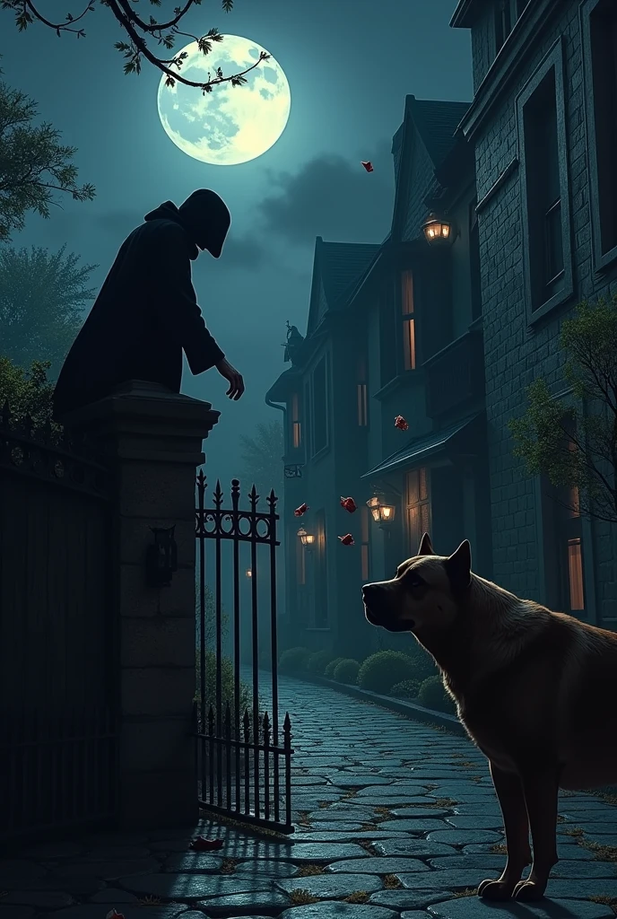 One night, a thief climbed over the fence of a rich man's house. He planned well to get his valuables back. So he brought bones and pieces of meat to distract the guard dog. But when he threw the meat to it, it didn't listen.