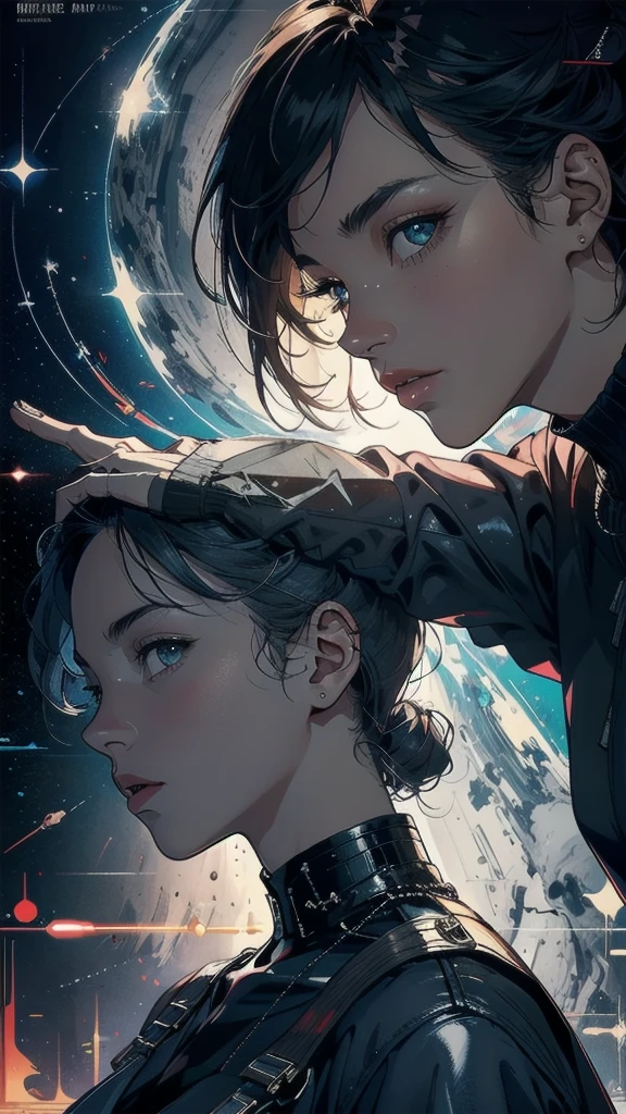 (((masterpiece, highest quality))),(((solo:1.2))),(((1girl:1.2))),32k wallpaper, very detailed, poster, vintage science fiction,(((((geometric cinematic movie poster))))), (bauhaus), shape,(((abstract))),(mid century modern),movie poster,(((((portfolio))))),(((((Close-up))))),(((((bust up))))),((((more various angle)))),(((highlight))),Vast landscape,((((heterochromia)))),(((complete. detailed face))),(((Extremely talented))),(((most complecated machine))),((Overall colorfully)),(((((Absolutely no background))))),(((spiritual)))