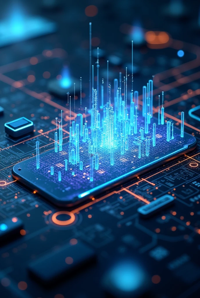 Generate an image with the features of 5G NR technology as Ultra low latency, high reliability, massive connectivity, network slicing and enhanced security.