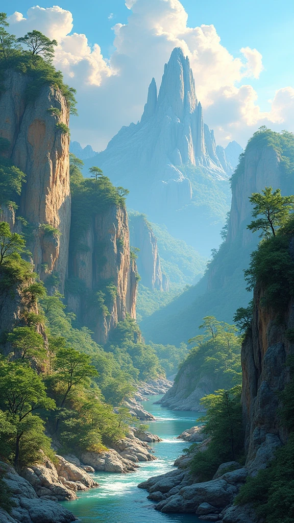 masterpiece, best quality, mini landscape