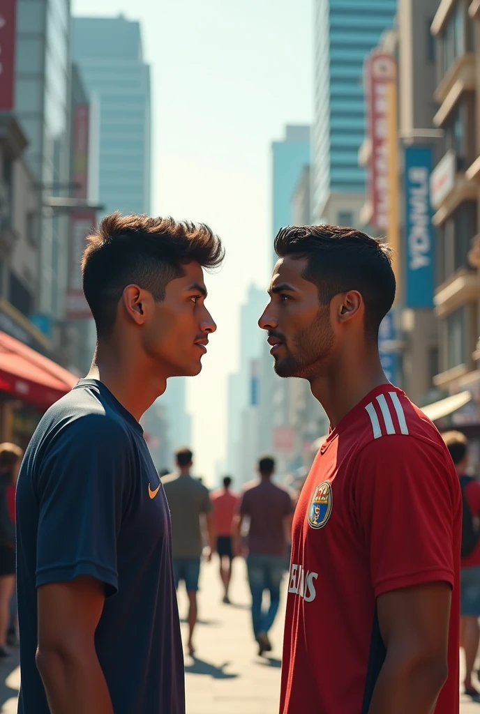 Nizam met Ronaldo on the street