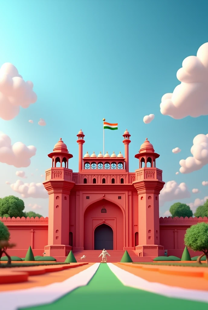 Vimal International school in indian flag colurs and beautiful inadian monuments and indian
freedom fighters
