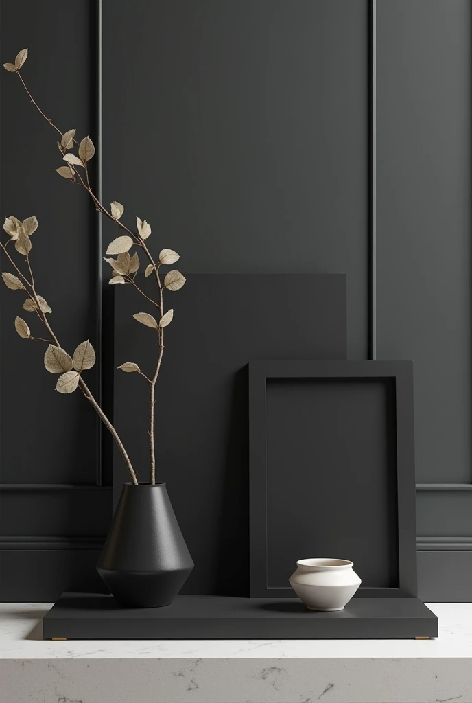 I want a stand that suits me. I like black and something that's calm.